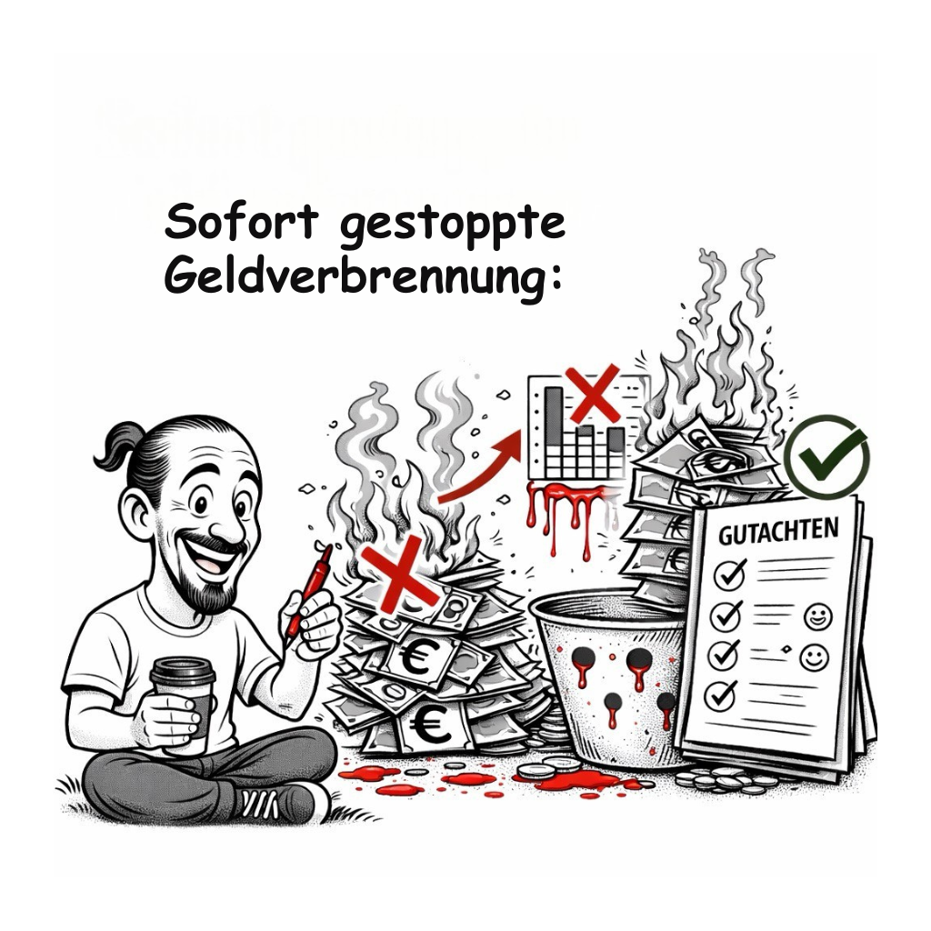 <h3><strong style="color: rgb(255, 255, 255); font-size: 20px;">Sofort gestoppte Geldverbrennung:</strong></h3>